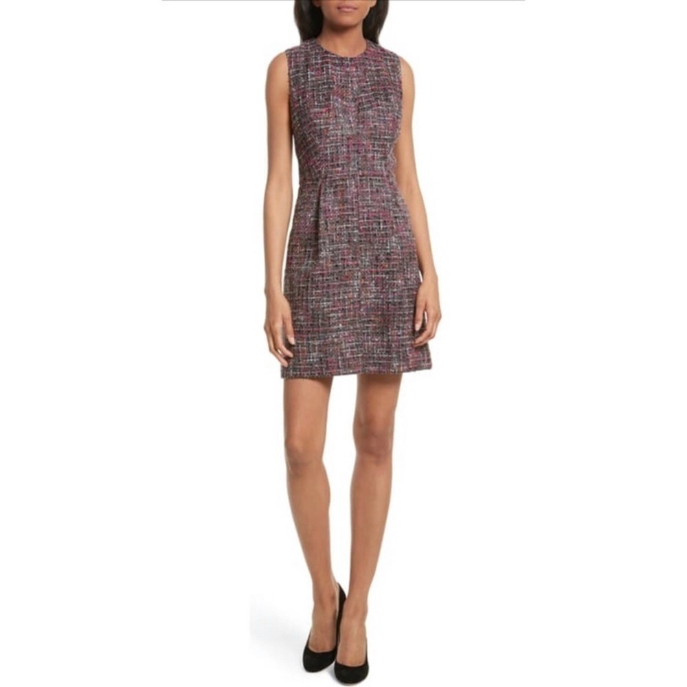 Milly Coco Tweed Sheath Dress